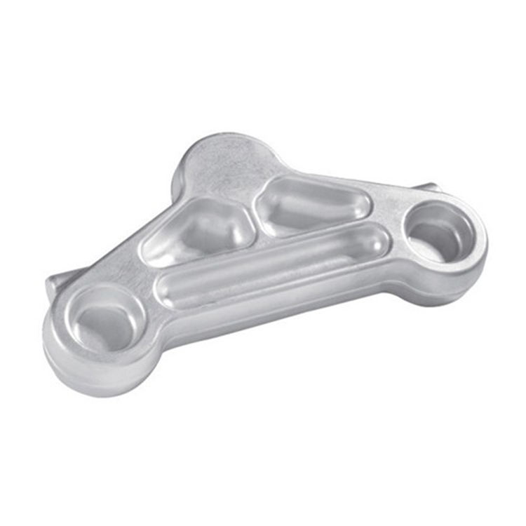 Potrójny zacisk dolny z kutego aluminium motocyklowego